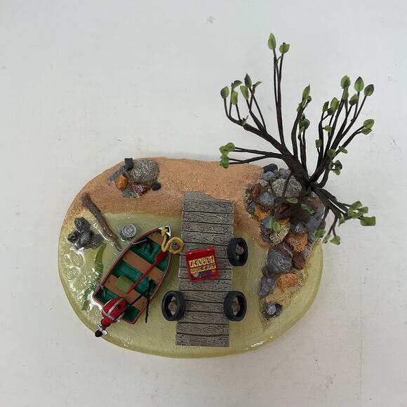 Dept 56 Fishing At Trout Lake Village Accessories Christmas 53110 - Picture 6 of 13